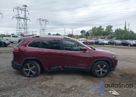 2019 Jeep Cherokee Limited 4X4 from USA, damaged, VIN 1C4PJMDX3KD304395